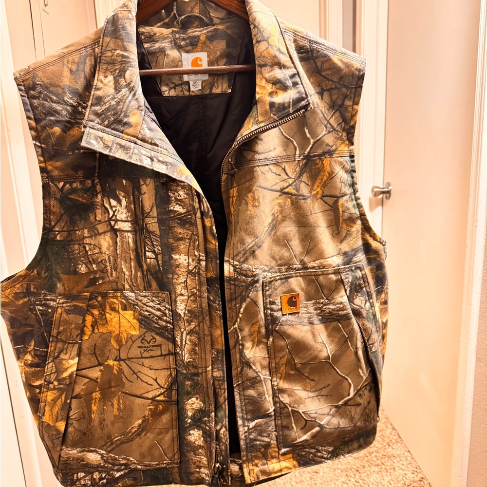 Carhartt hunting vest Artic quilt lined Size 2x men’s